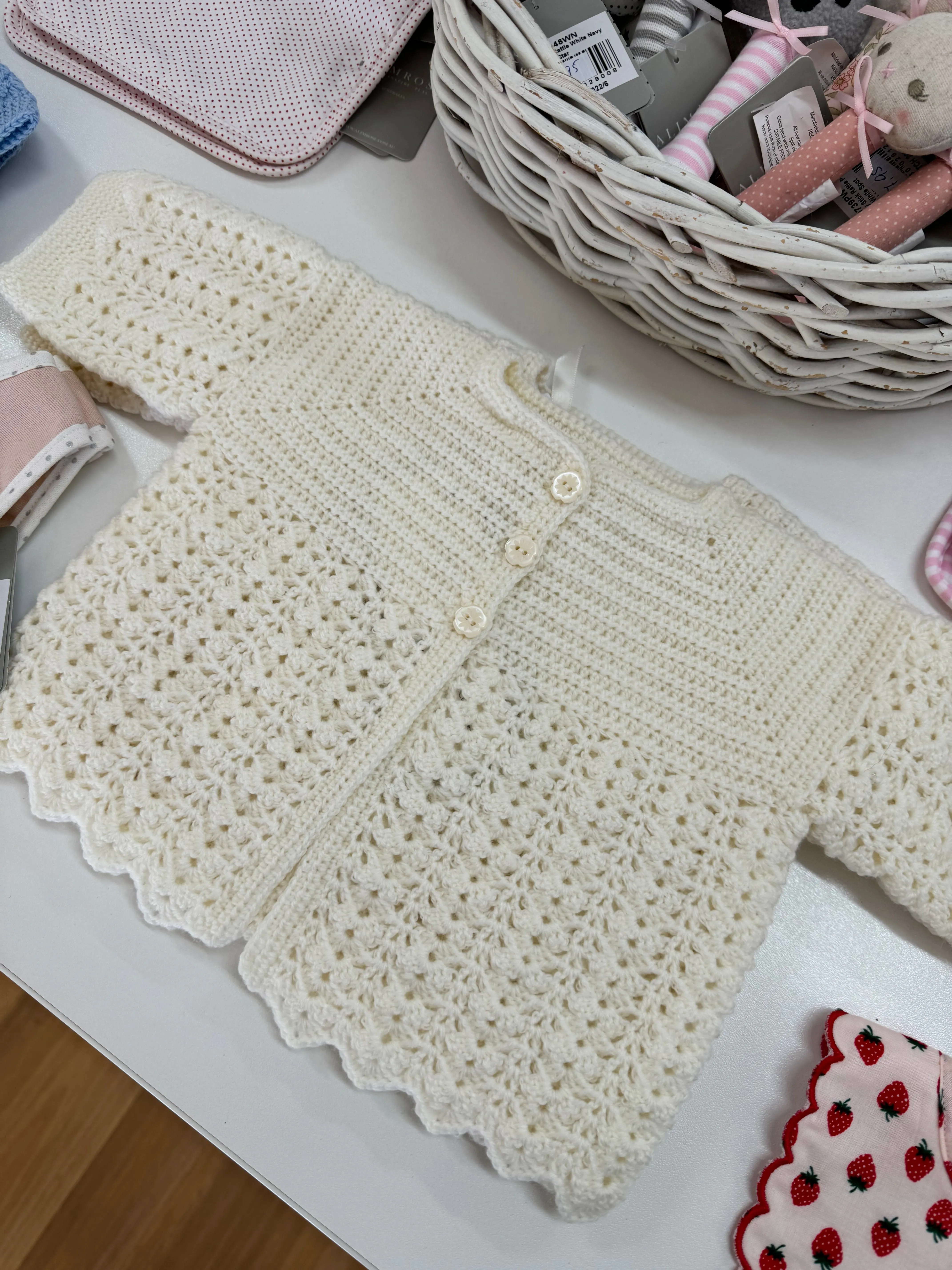 100% Wool Baby Cardigans