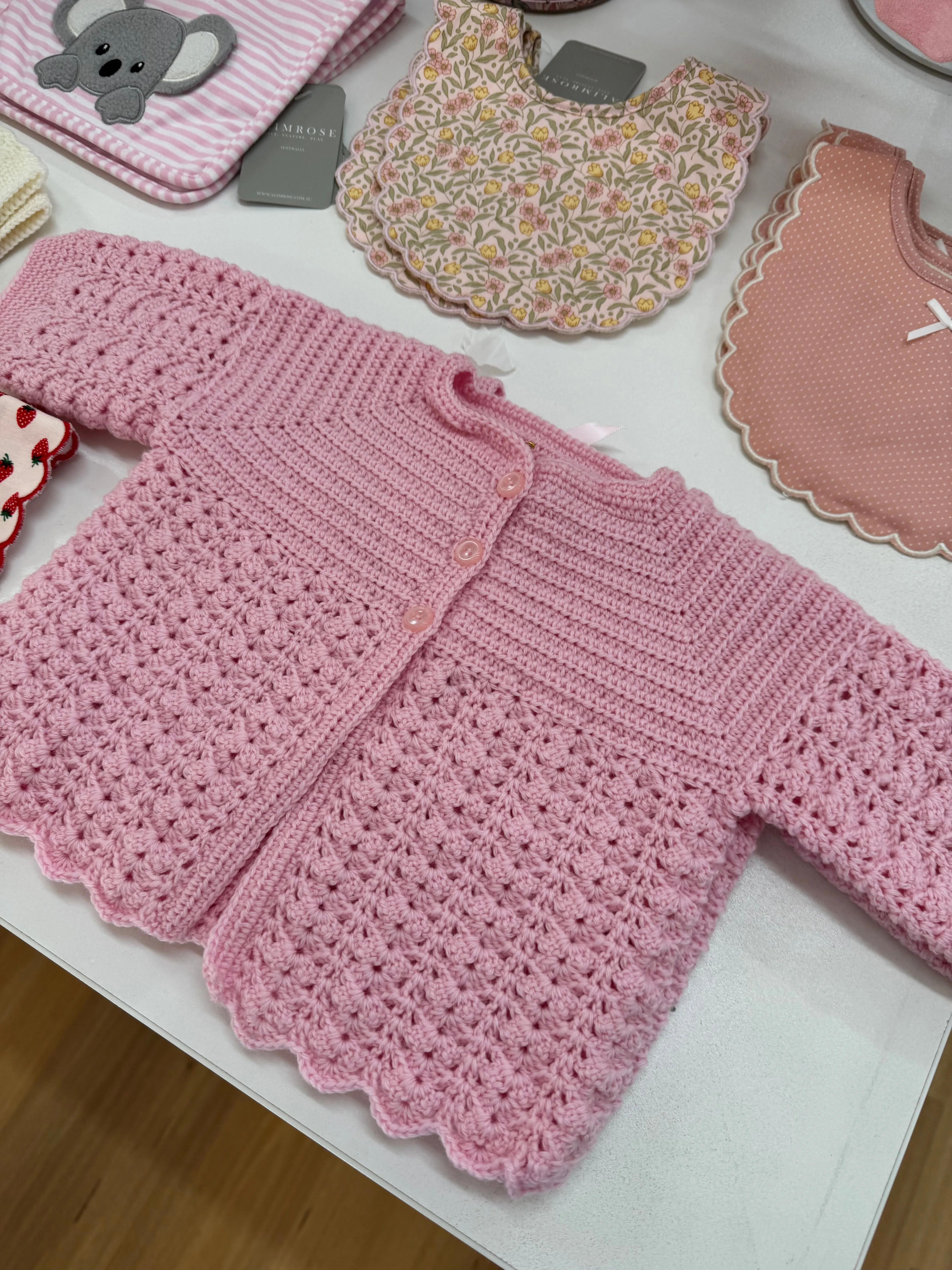 100% Wool Baby Cardigans