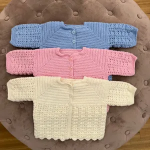 100% Wool Baby Cardigans