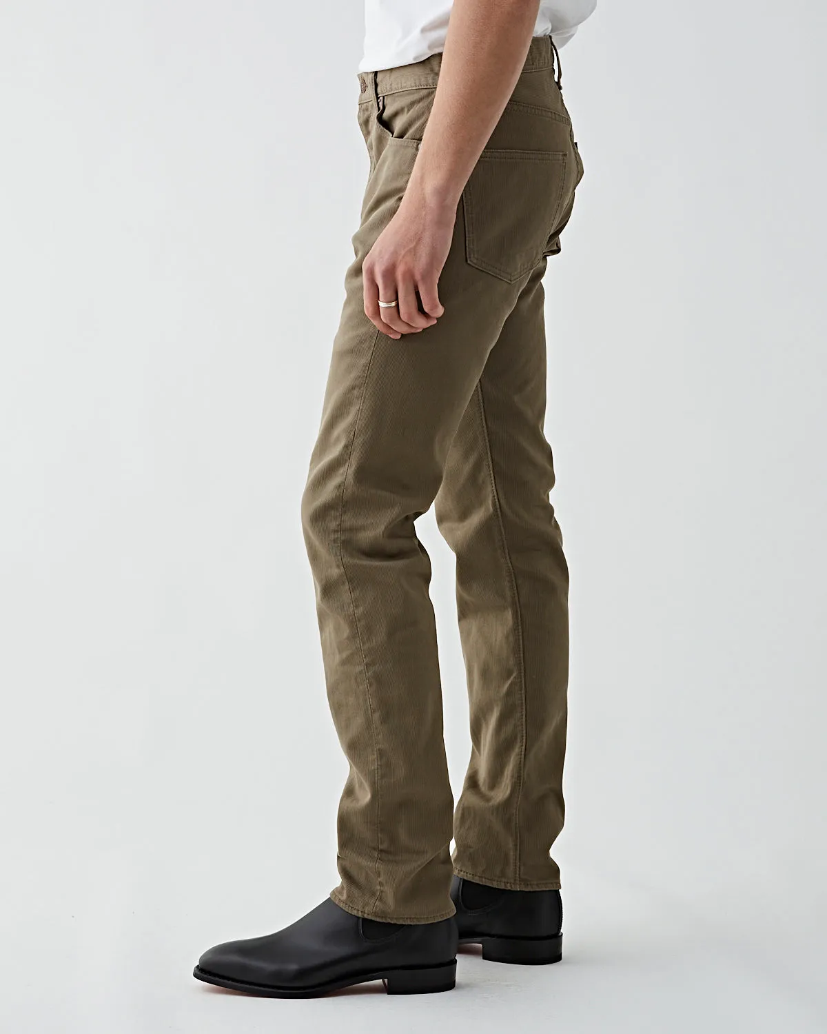 107 Ivy Fit Pants Dusty Olive