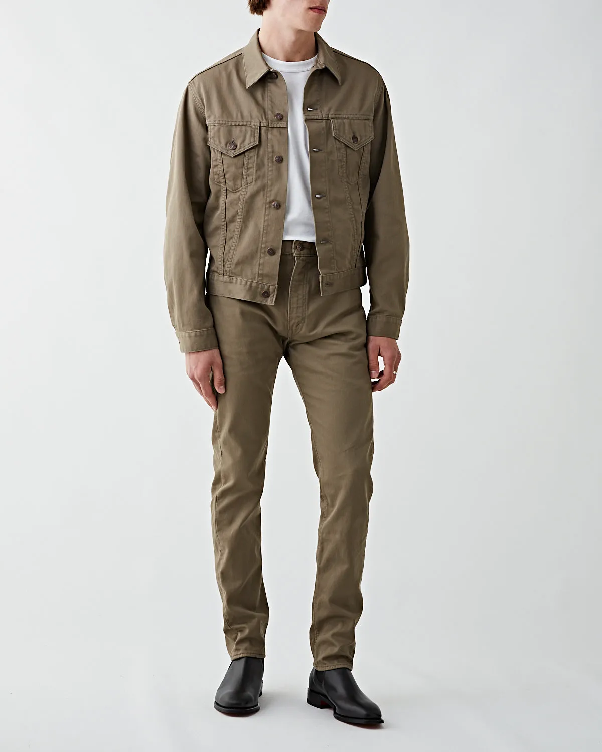 107 Ivy Fit Pants Dusty Olive