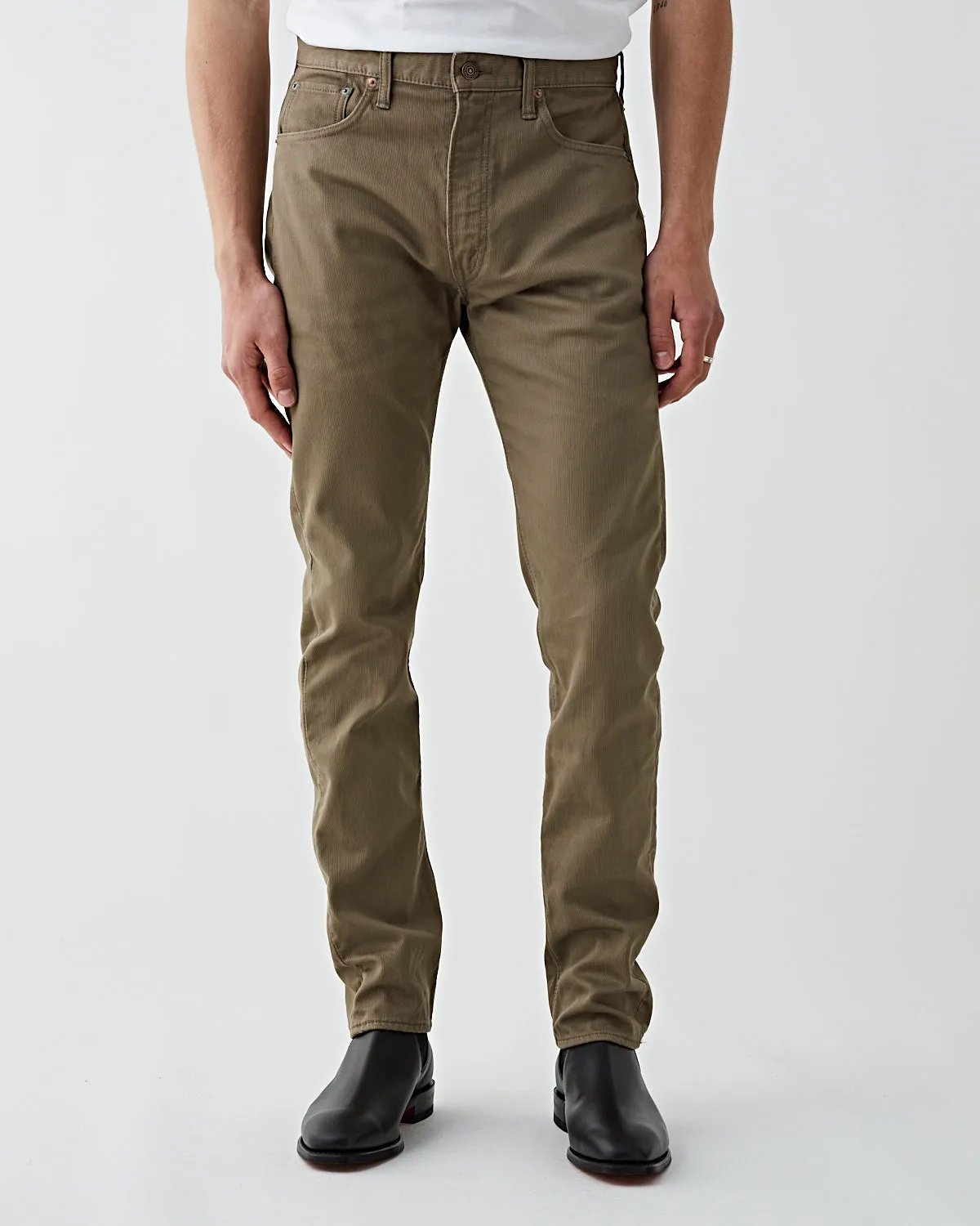 107 Ivy Fit Pants Dusty Olive