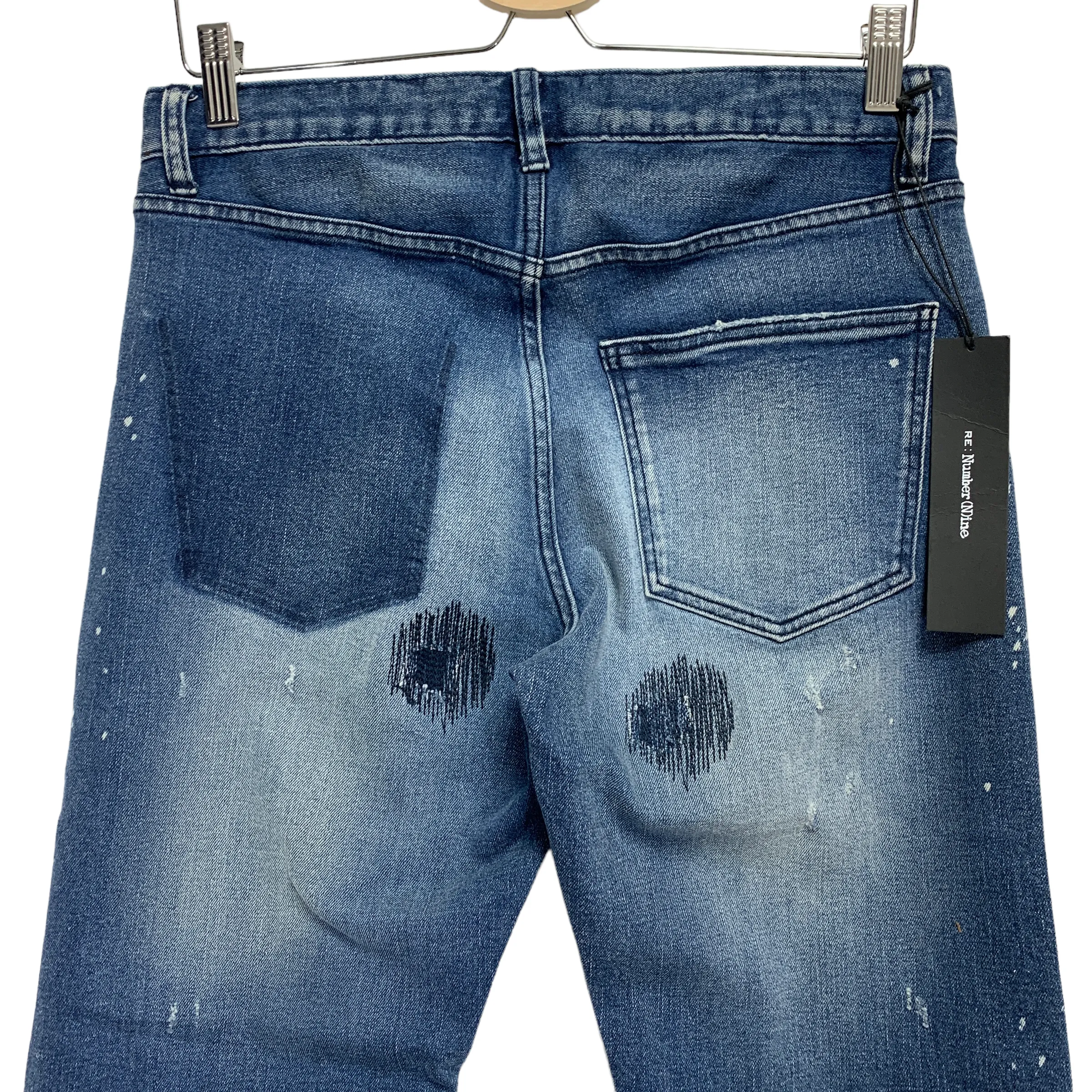 [3] DS! Number Nine Distressed Denim Jeans