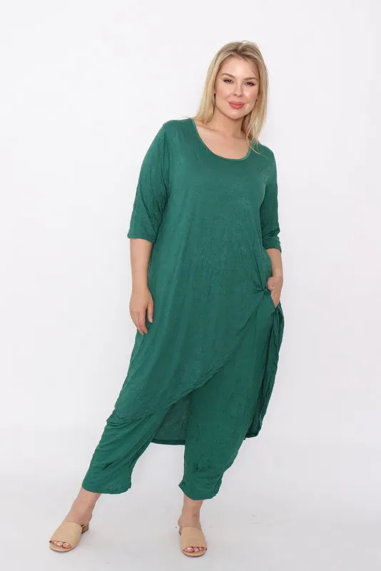 7757 Top & 7718 Pants Green