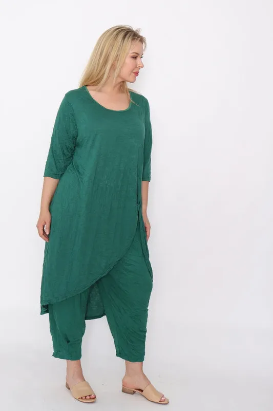 7757 Top & 7718 Pants Green