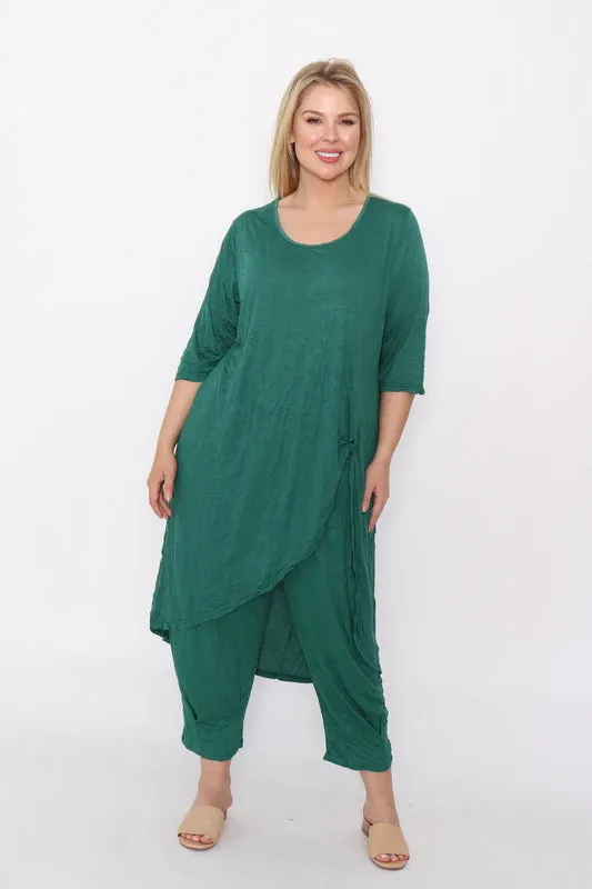 7757 Top & 7718 Pants Green