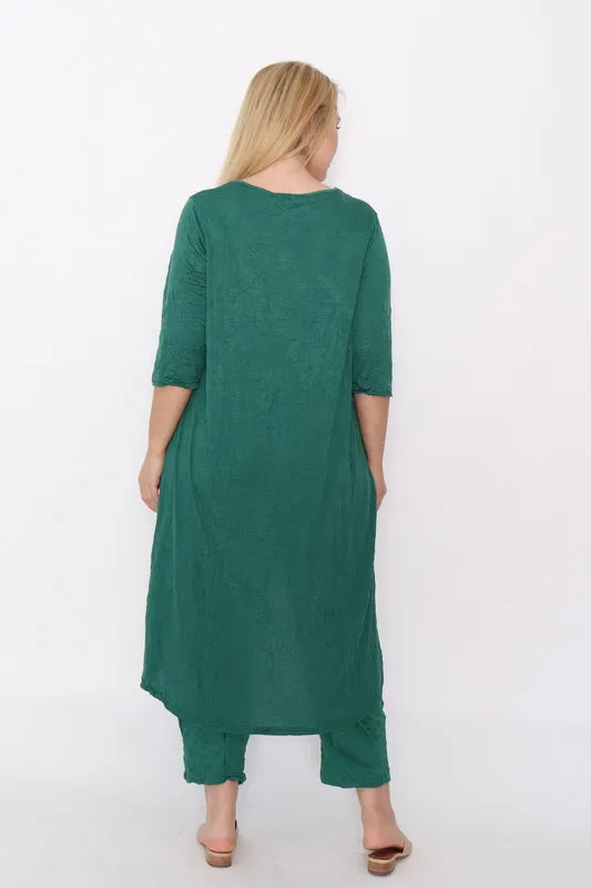 7757 Top & 7718 Pants Green