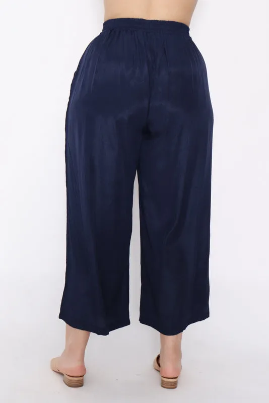 7983 Wide Let Pant Navy