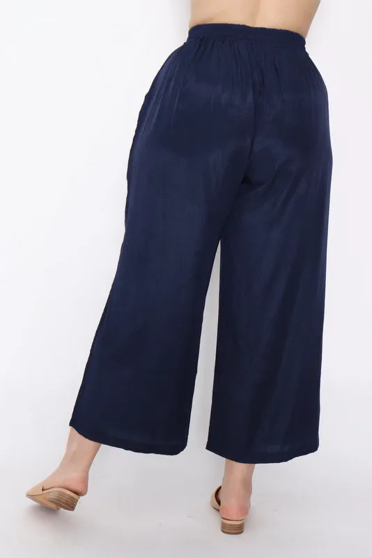 7983 Wide Let Pant Navy