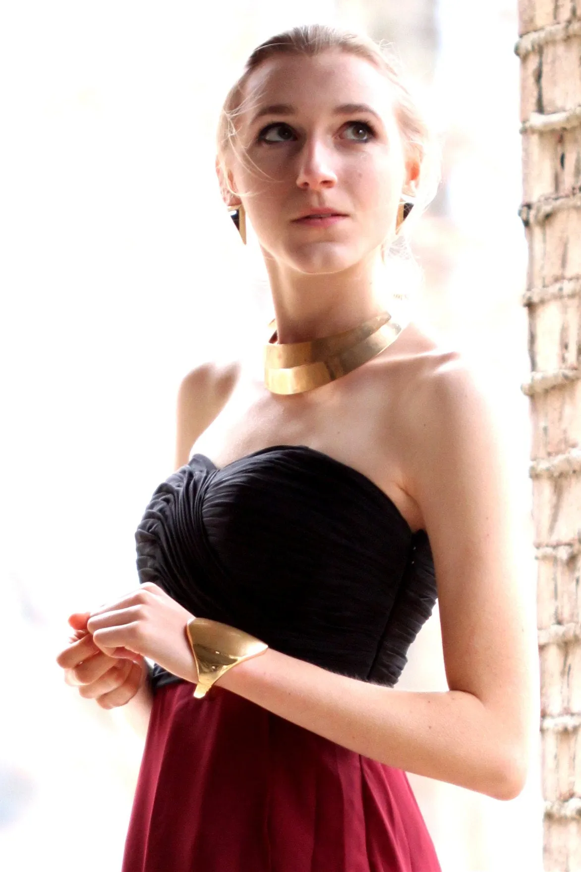 A-line Sweetheart Hi-low Length Tulle Backless Prom Dress