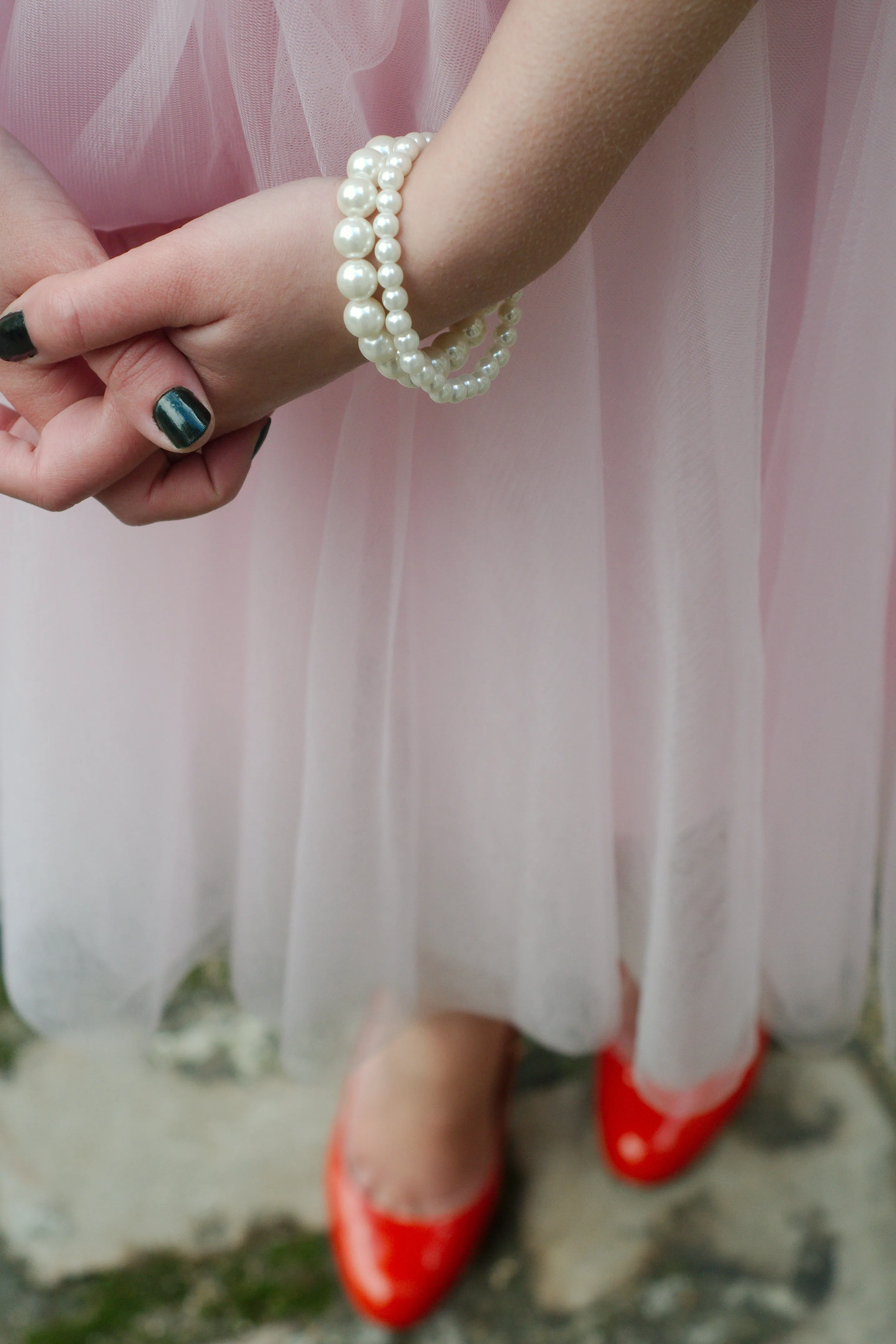 A-line Sweetheart Knee Length Tulle Sleeveless Prom Dress