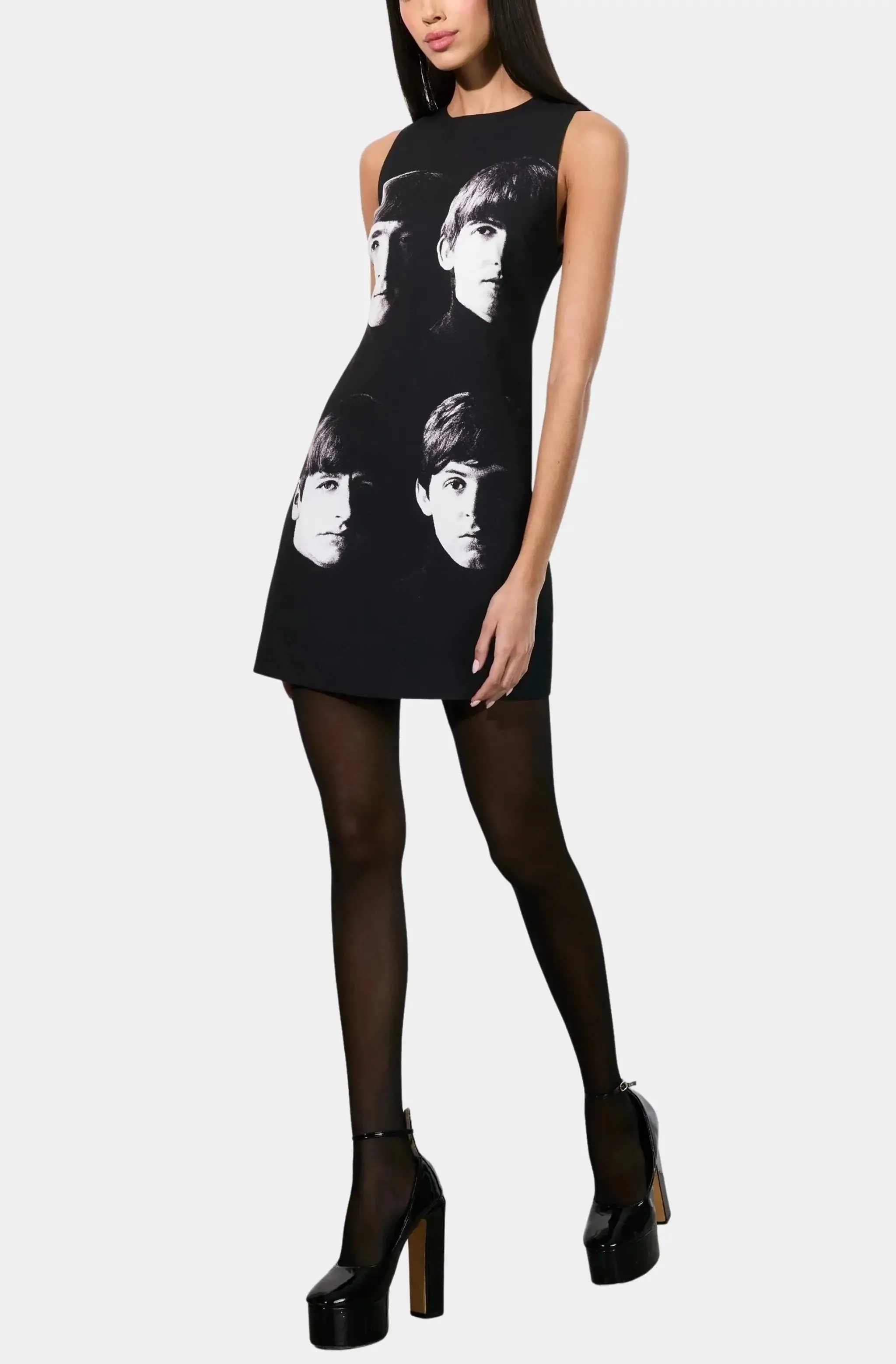 A O x The Beatles Clyde Shift Dress
