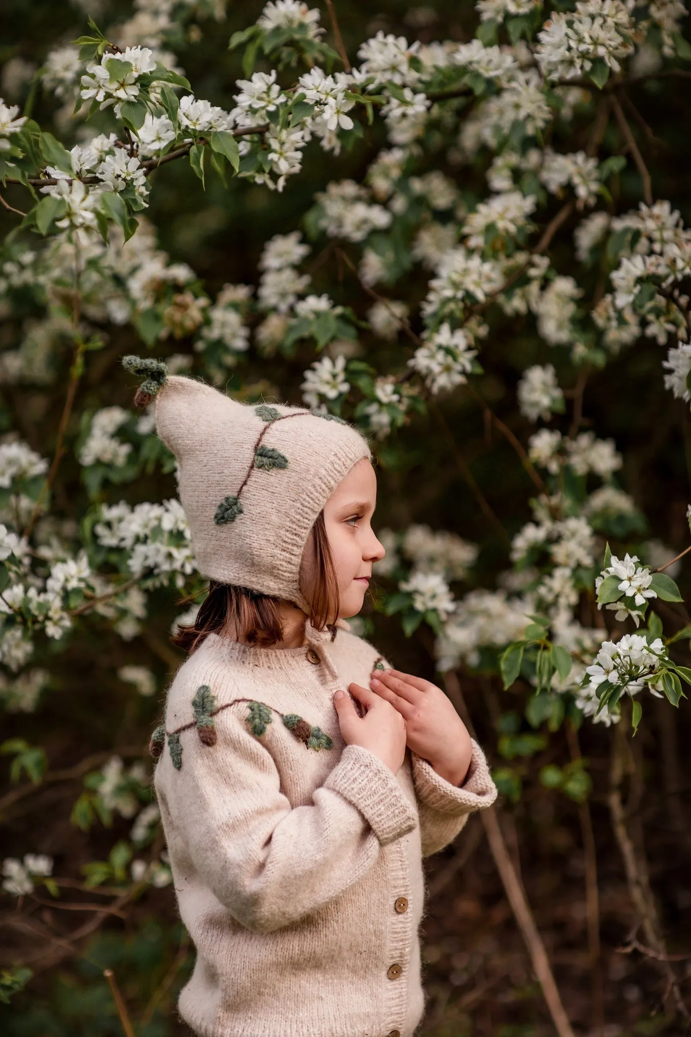 Acorns Cardigan | Wheat