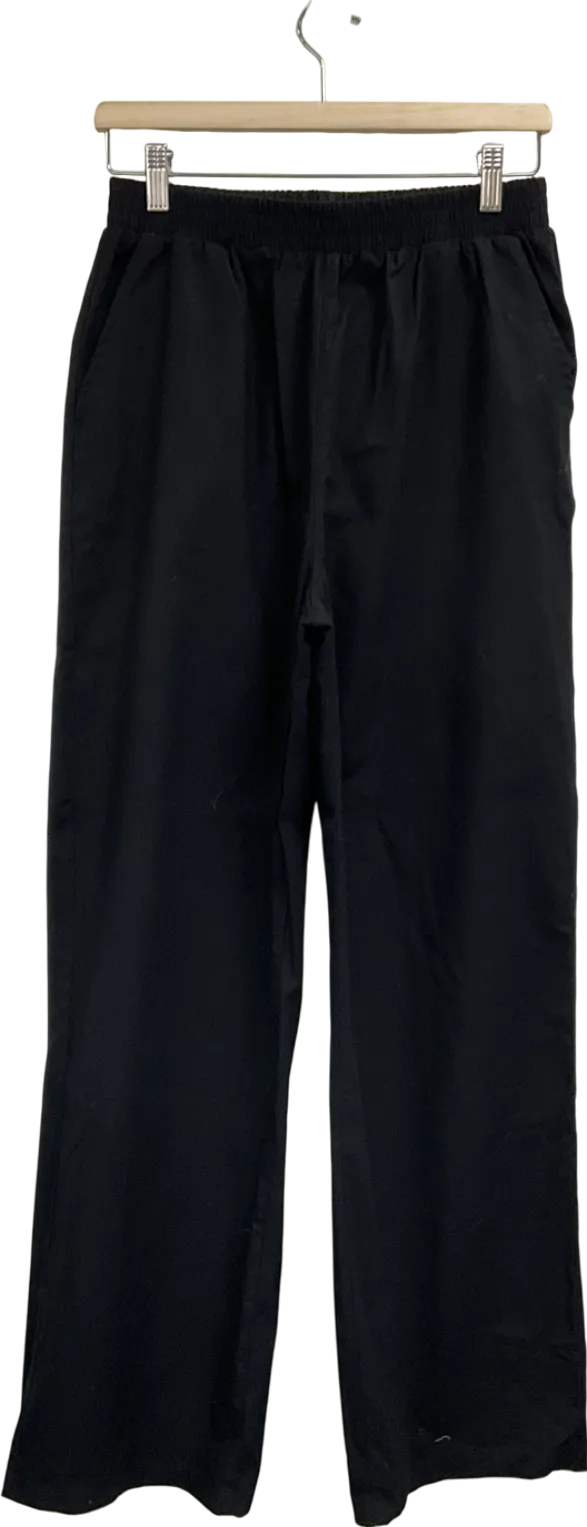 Adanola Black Cotton Pull On Pants UK S