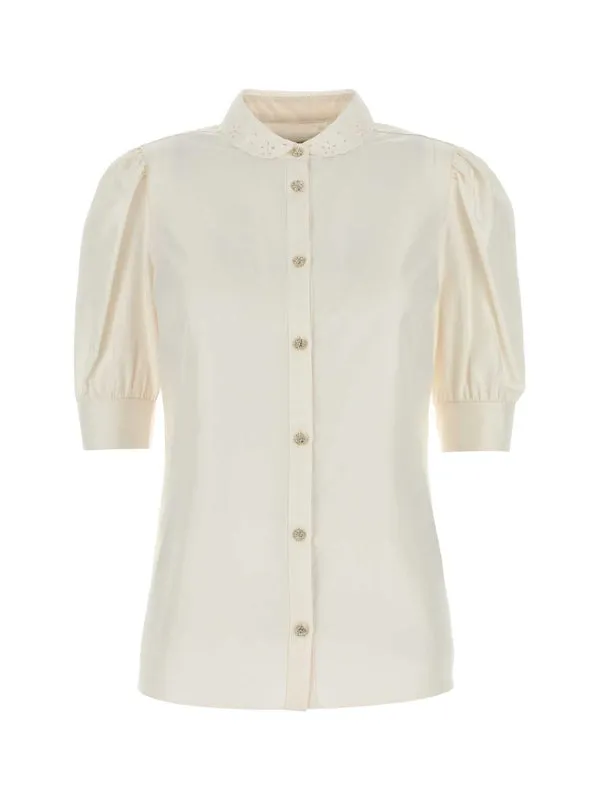 Alessandra Rich White Shirts & Blouses
