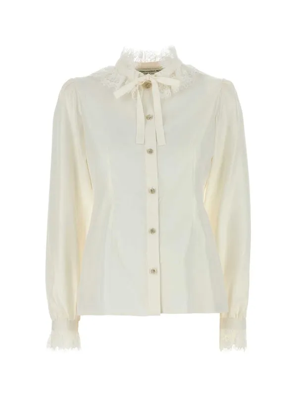 Alessandra Rich White Shirts & Blouses