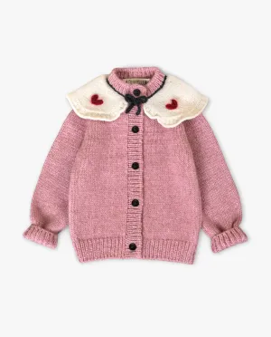 Alice Cardigan | Powder Pink