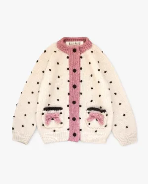 Amelia cardigan |powder pink| in stock (4-5y)