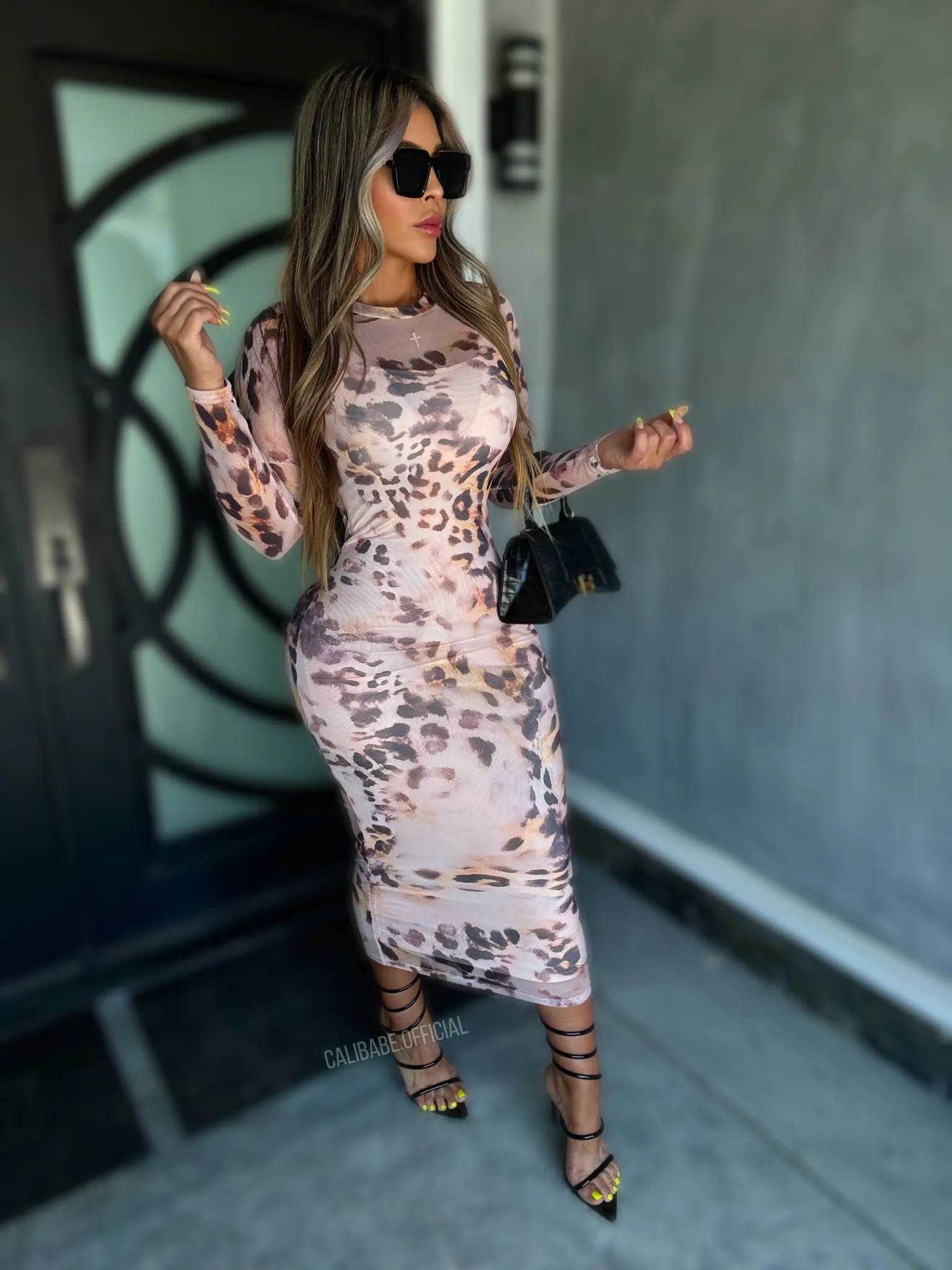 Amirie Midi Dress