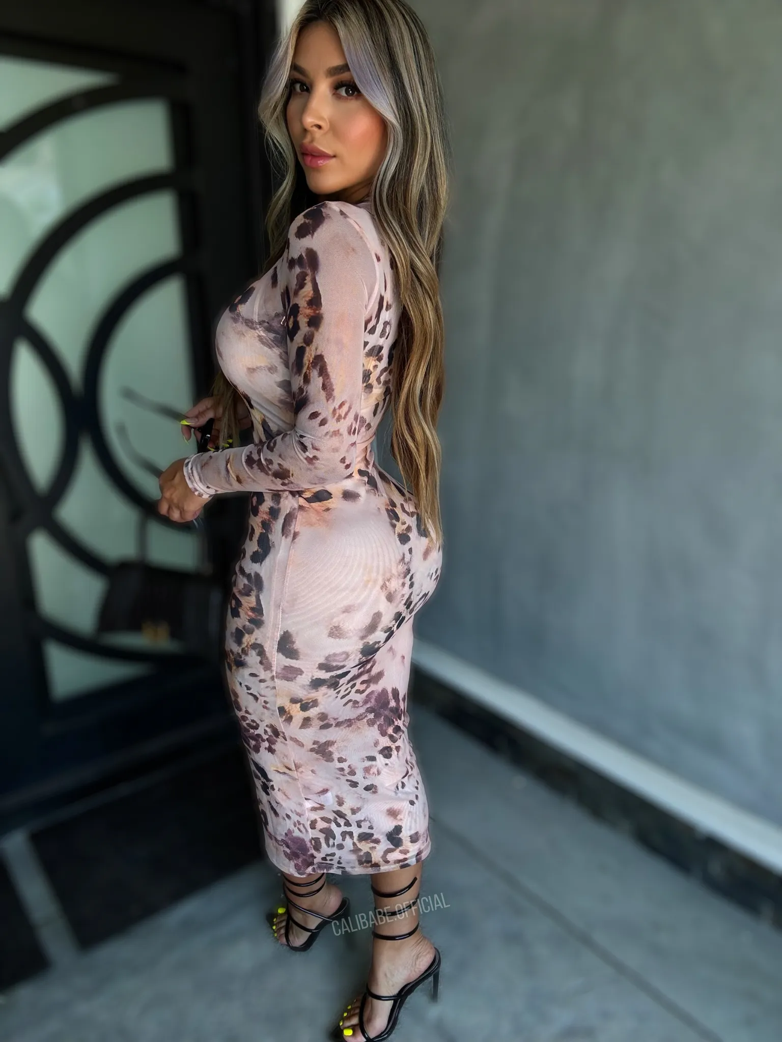 Amirie Midi Dress