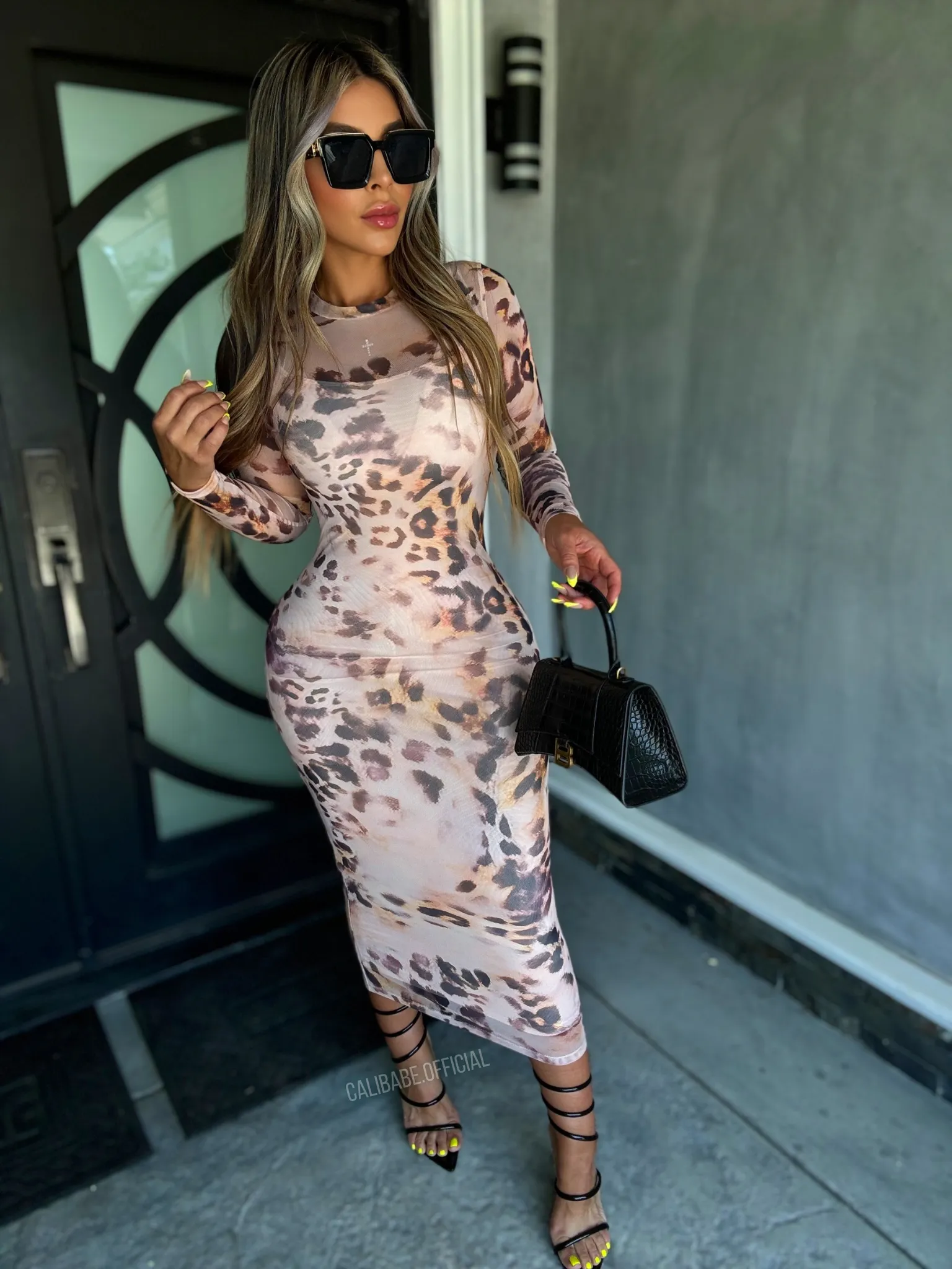 Amirie Midi Dress