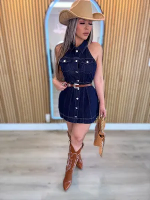 Anastasia Denim Dress
