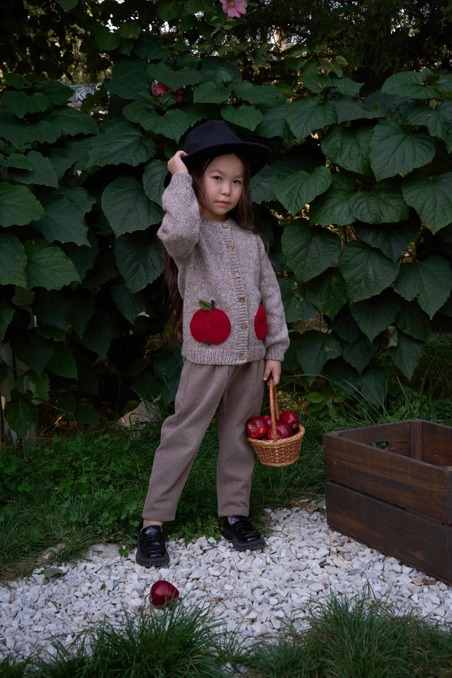 Apple cardigan |beigebrown| In stock (6-9m)