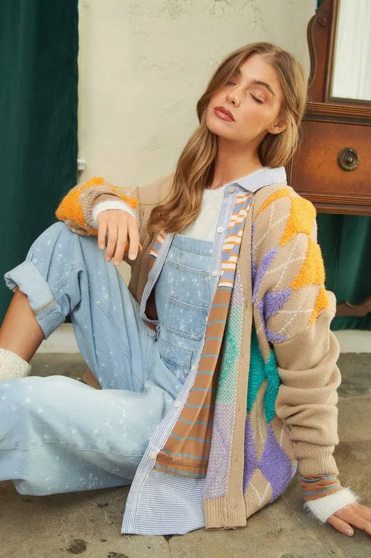 Argyle Cardigan
