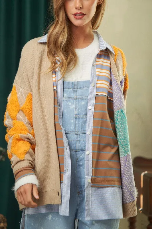 Argyle Cardigan