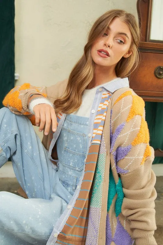 Argyle Cardigan