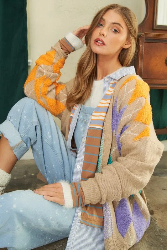 Argyle Cardigan