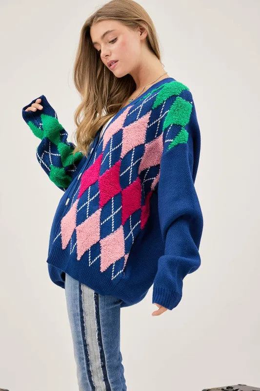 Argyle Cardigan
