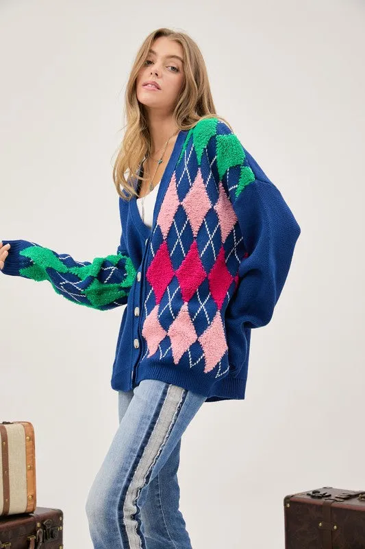 Argyle Cardigan
