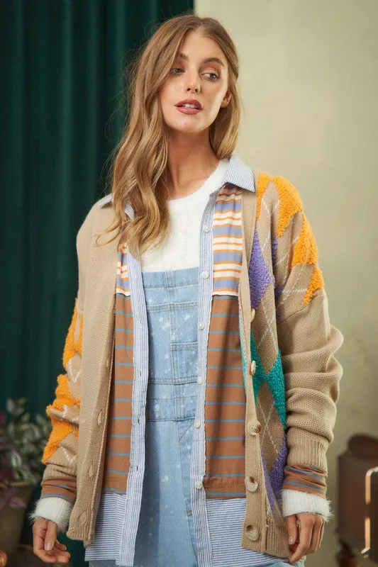 Argyle Cardigan