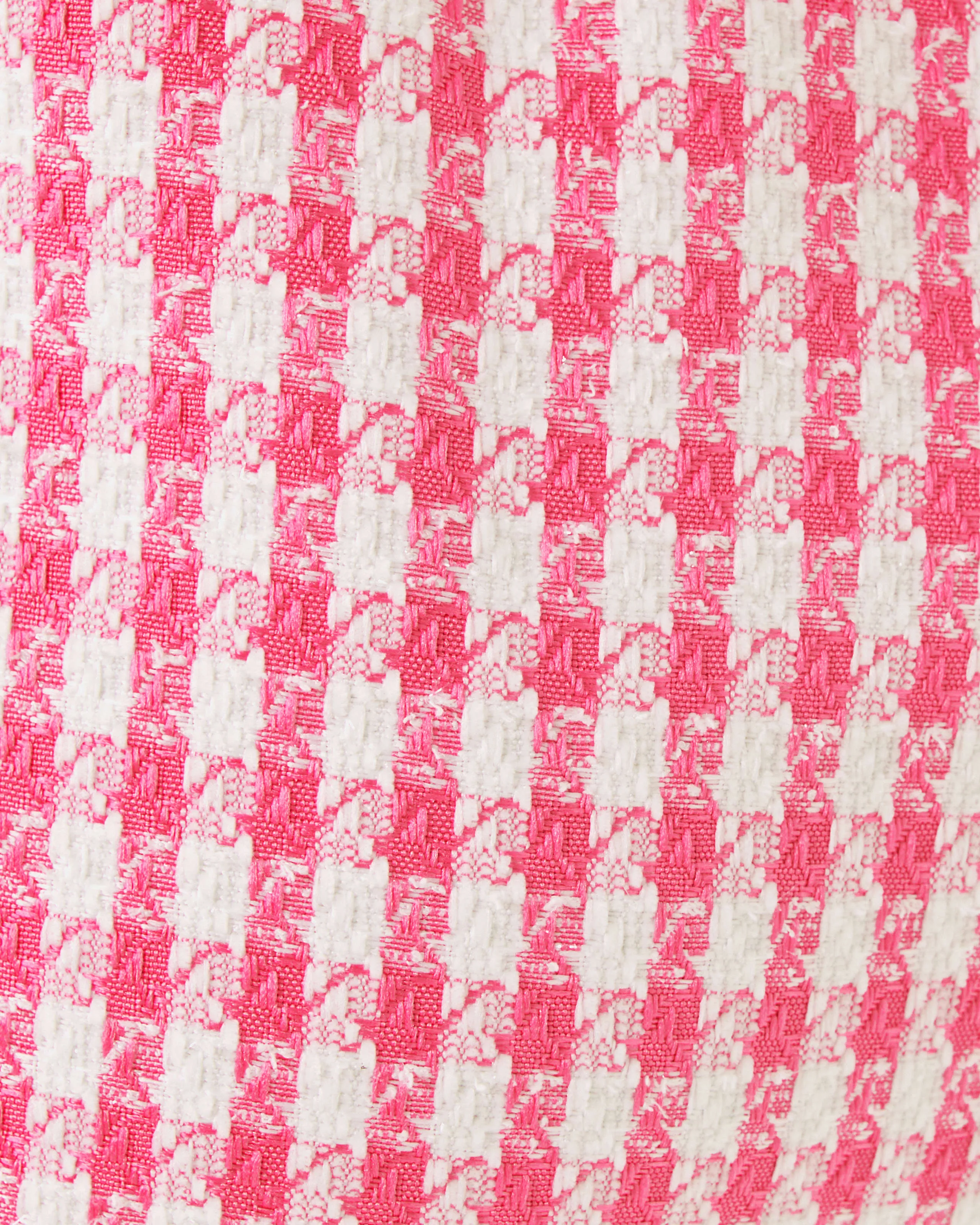 Aria Boucle Shift Dress - Rousseau Pink Charming Check