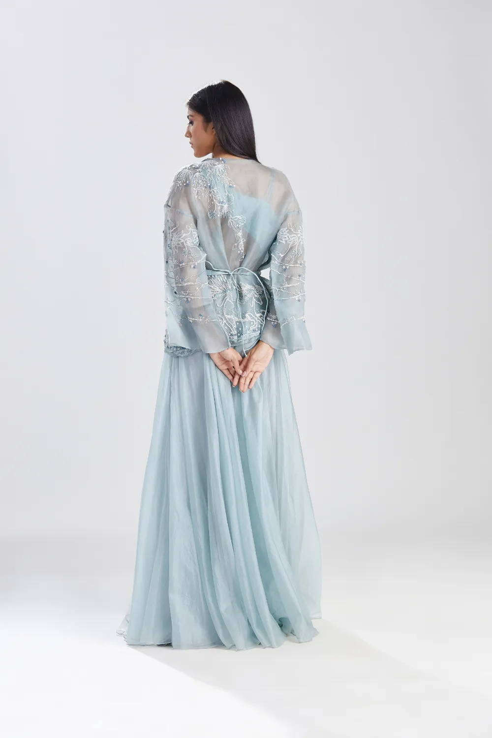 ASHVA KIMONO JACKET  SET
