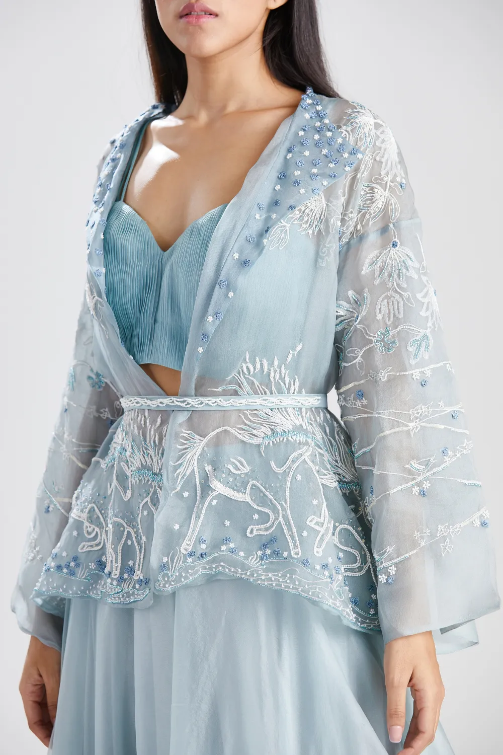 ASHVA KIMONO JACKET  SET