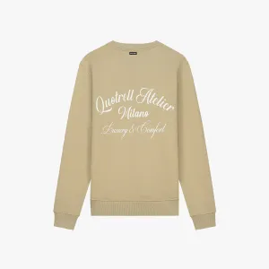 ATELIER MILANO CREWNECK | OAT/OFF WHITE