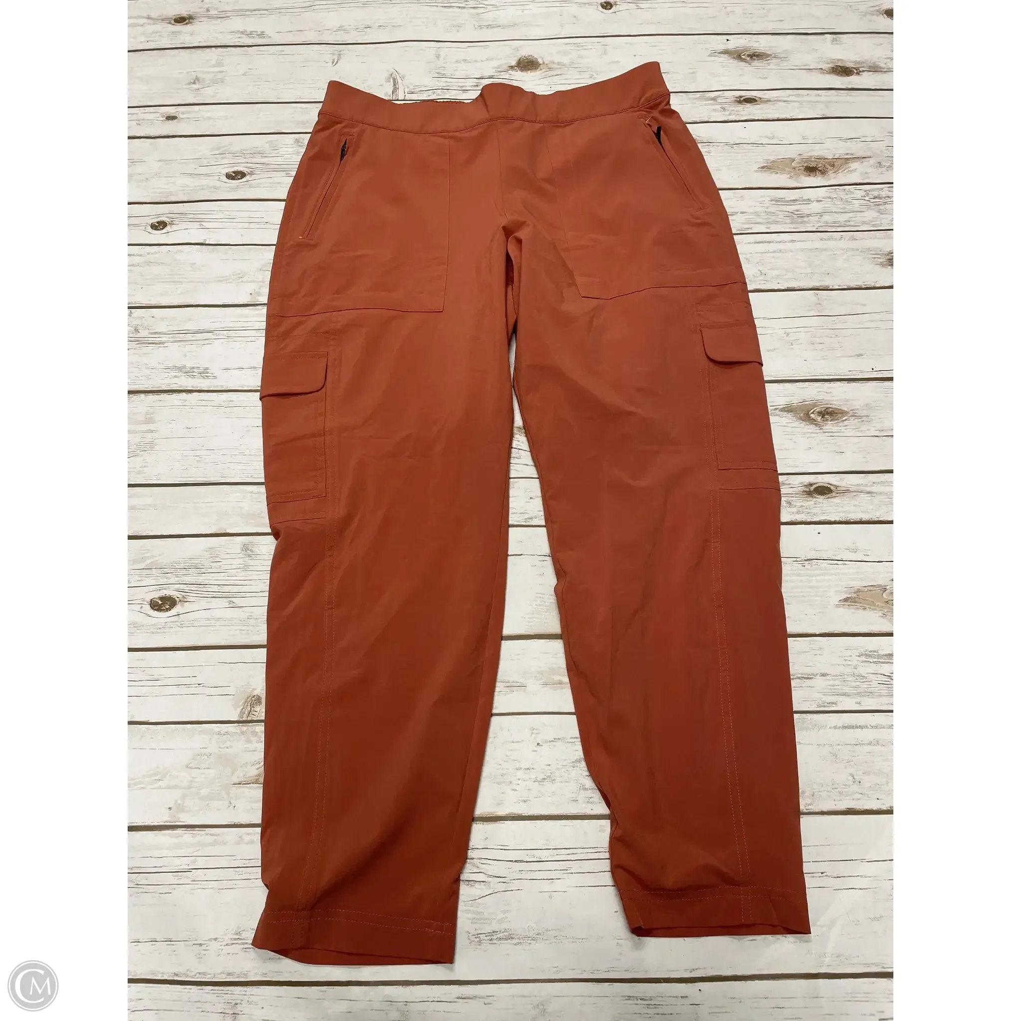 Athletic Pants By Athleta In Orange, Size: Xl