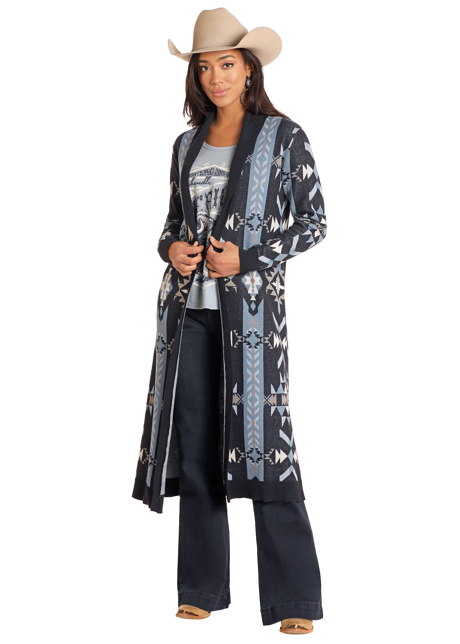 Aztec Open Front Duster