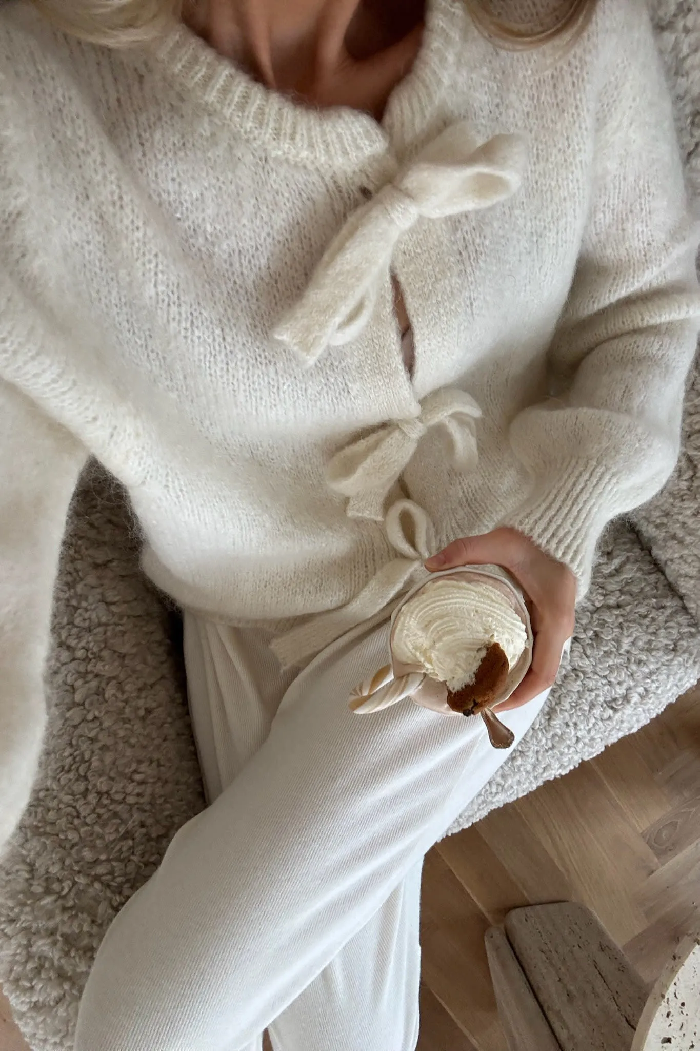 BaileyIC Cardigan - Hvid