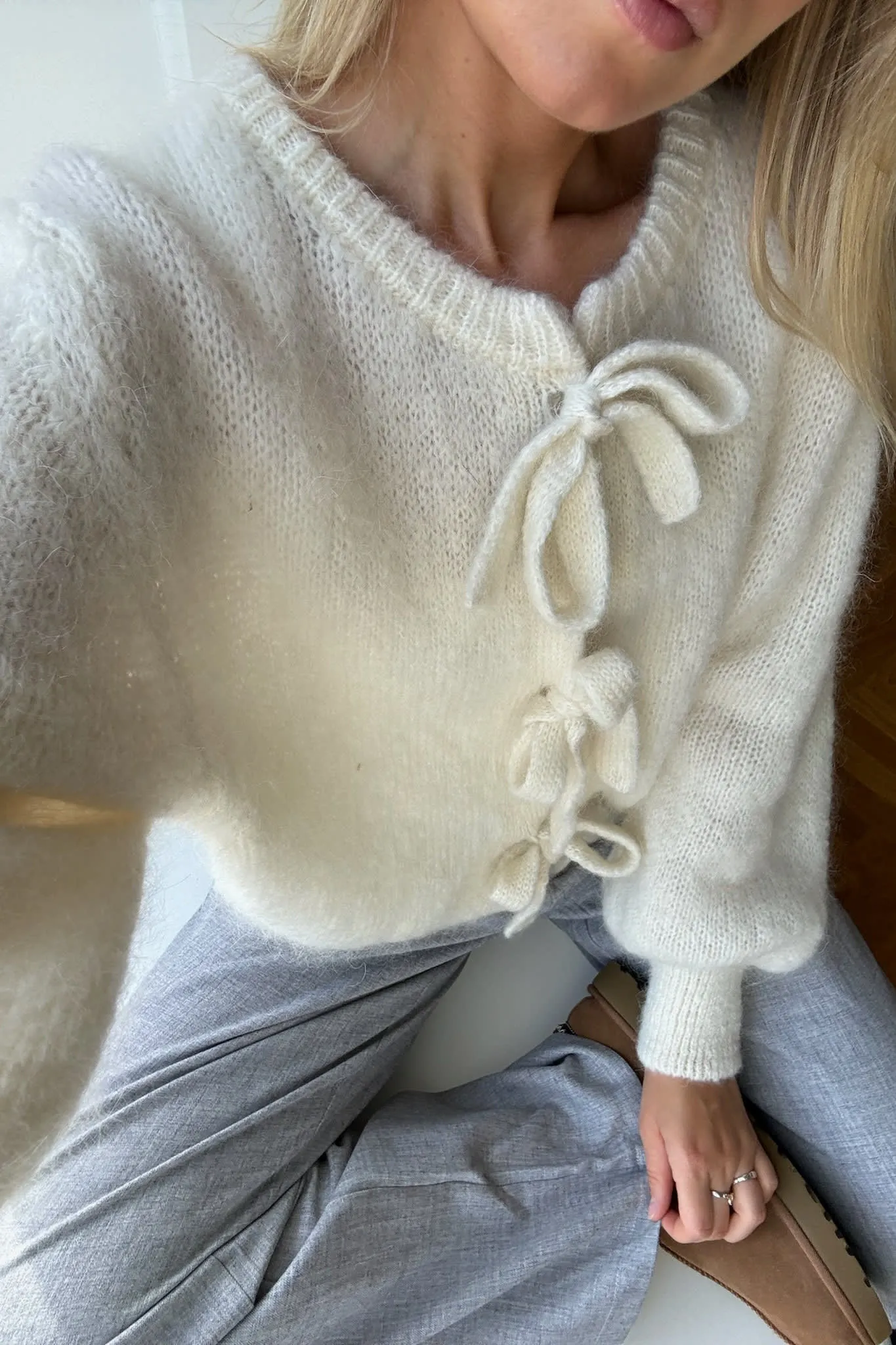 BaileyIC Cardigan - Hvid