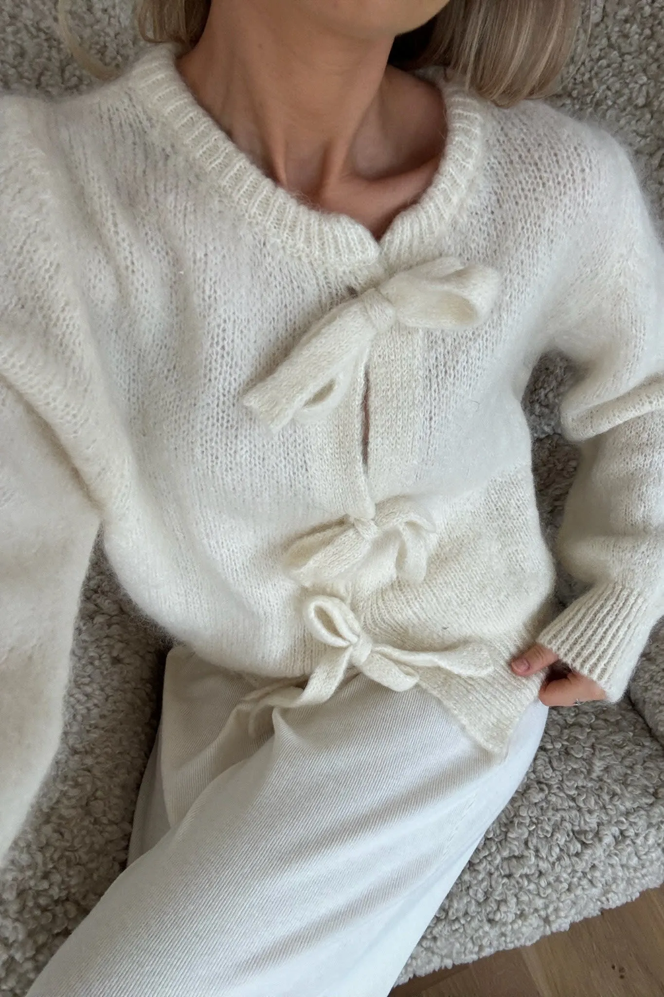 BaileyIC Cardigan - Hvid