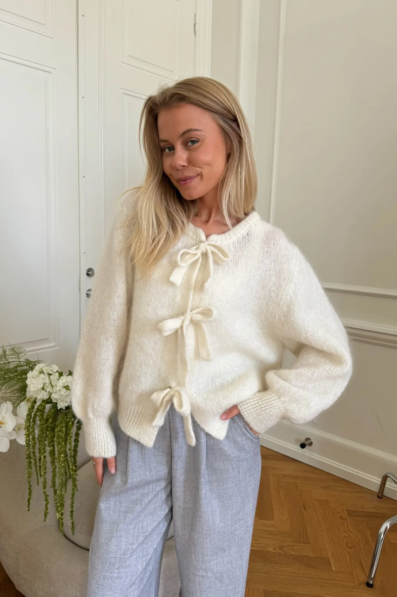 BaileyIC Cardigan - Hvid