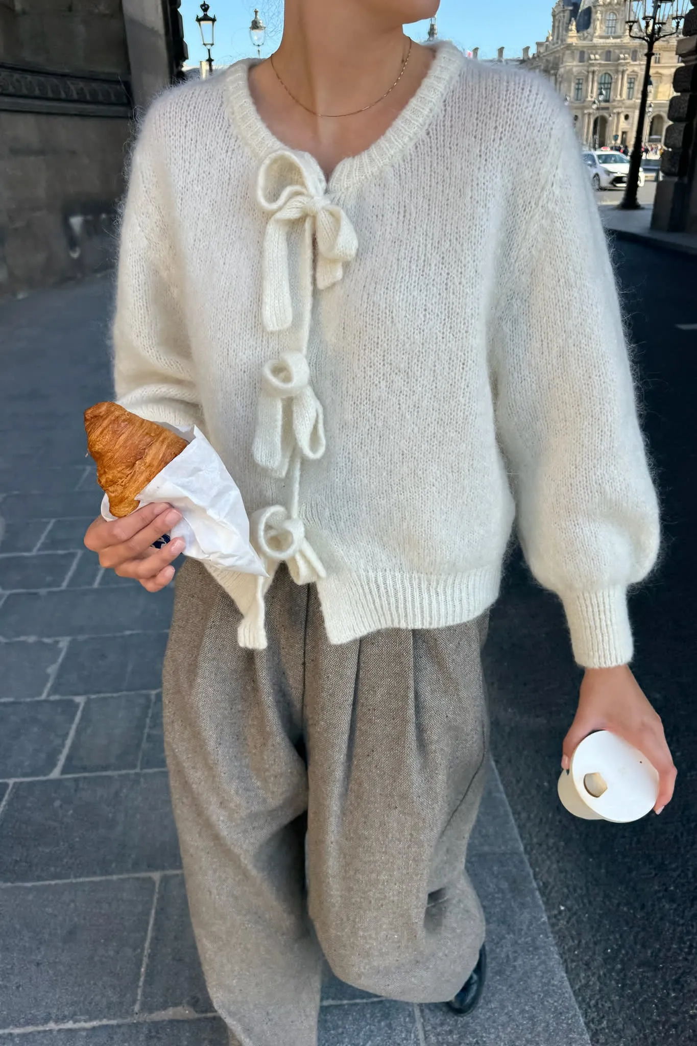 BaileyIC Cardigan - Hvid