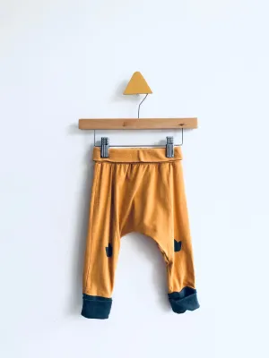 Bamboo-Blend Crown Harem Pants // 12-18M