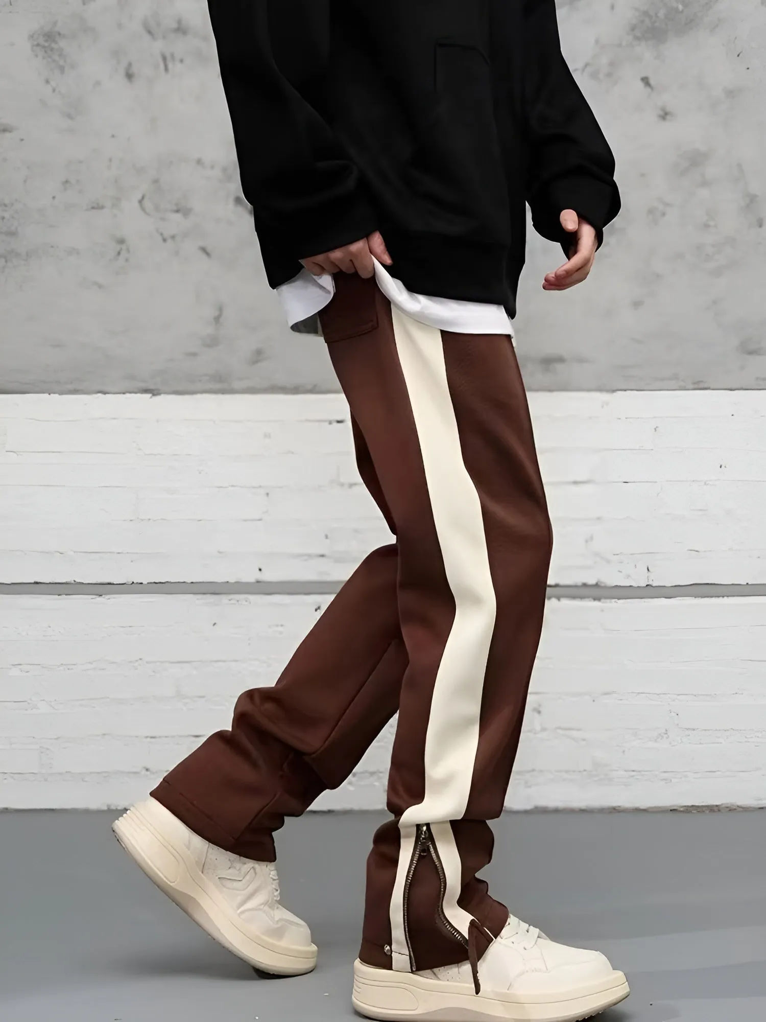 Baumwollmischhose von LuxeFaser