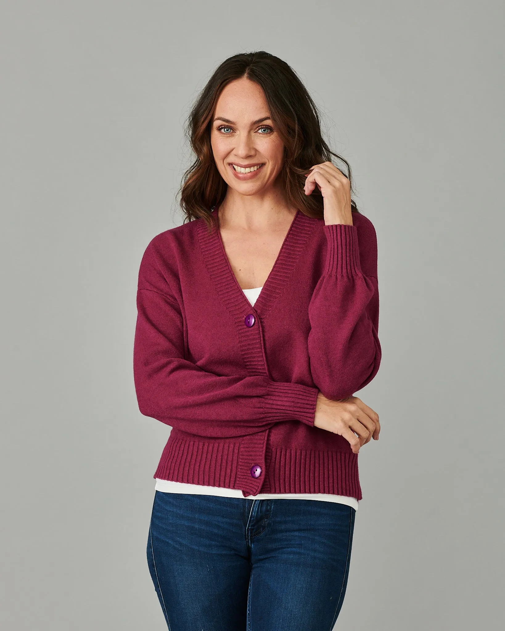 Big Button Cardigan