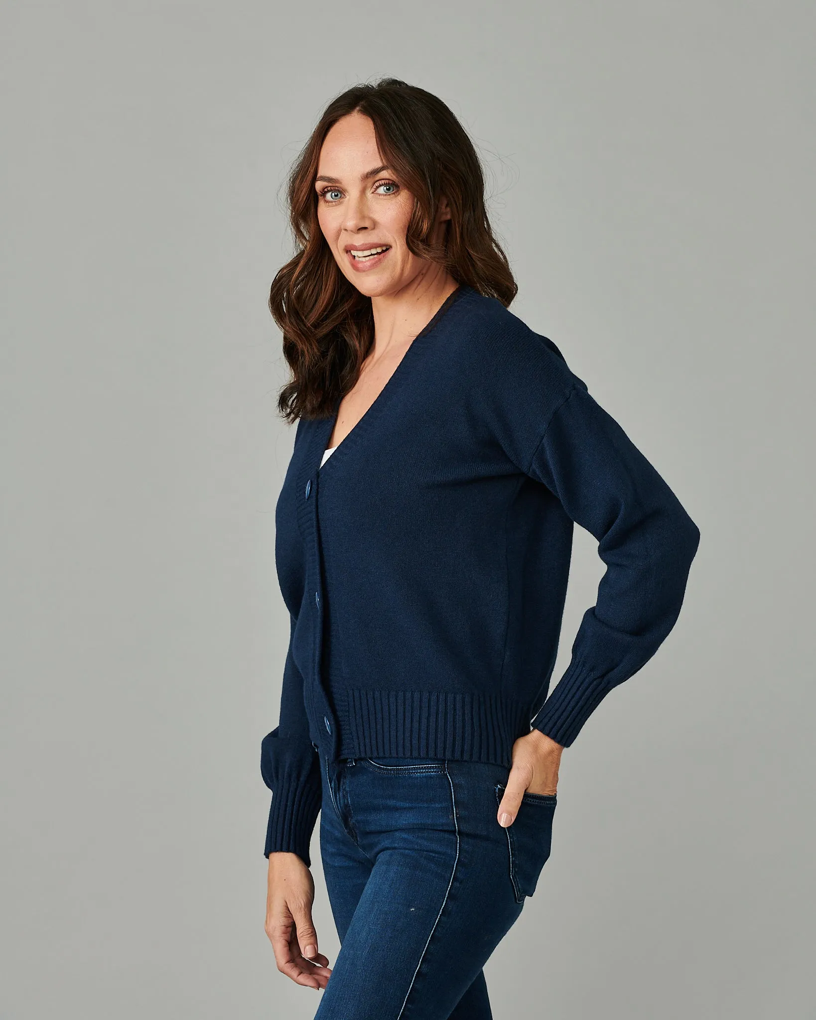 Big Button Cardigan