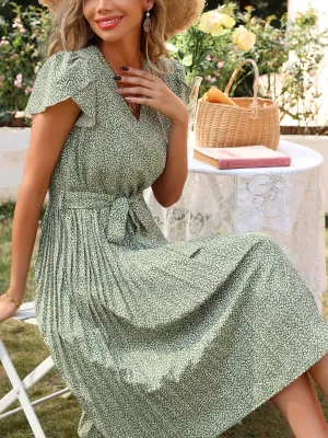 Bina Dress - Tea Green